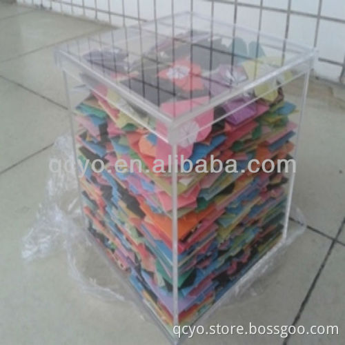 Acrylic counter cosmetic displays rack for retail stores